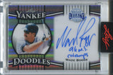 2025 Wade Boggs Leaf Bronx Legacy YANKEE DOODLES INSCRIPTION AUTO 09/35 AUTOGRAPH #YD-WB1 New York Yankees HOF