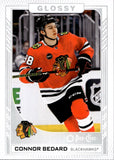 2023-24 Connor Bedard Upper Deck Series 2 0-PEE-CHEE GLOSSY ROOKIE RC #R-47 Chicago Blackhawks