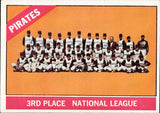 1966 Topps #404 Pittsburgh Pirates