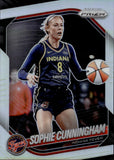 2025 Sophie Cunningham Panini Prizm SILVER PRIZM #63 Indiana Fever