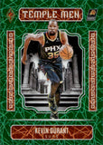 2023-24 Kevin Durant Panini Phoenix TEMPLE MEN GREEN LAZER 31/175 #1 Phoenix Suns