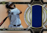 2021 Vladimir Guerrero Jr. Topps Triple Threads SINGLE JUMBO RELIC 7/18 GAME-USED MEMORABILIA JERSEY #SJR-VGU Toronto Blue Jays