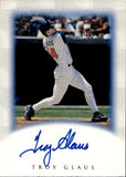 1999 Troy Glaus Topps Gallery AUTOGRAPH AUTO #GA1 Anaheim Angels