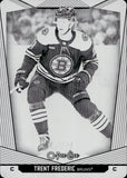 2024-25 Trent Frederic O-PEE-CHEE BLACK PRINTING PLATE 1/1 ONE OF ONE #29 Boston Bruins