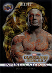 2022 Dave Bautista as Drax Upper Deck Marvel Allure INFINITY STONES 060/299 MIND STONE #IS-16 Guardians of the Galaxy