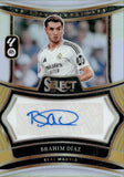2024-25 Brahim Diaz Panini Select LA LIGA SIGNATURES PRIZM AUTOGRAPH AUTO #SS-BD Real Madrid
