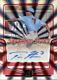 2024 Tink Hence Panini Donruss SIGNATURE SERIES AUTOGRAPH AUTO #SS-TH St. Louis Cardinals