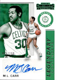2019-20 M.L. Carr Panini Contenders LEGENDARY CONTENDERS AUTOGRAPH 98/199 AUTO #LC-MLC Boston Celtics