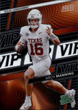 2026 Arch Manning Panini The National VIP RATED PROSPECT #RP-AM Texas Longhorns 1