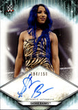 2021 Sasha Banks Topps WWE AUTO 094/150 AUTOGRAPH #A-SB Monday Night Raw