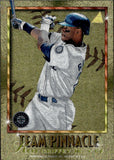 1996 Ken Griffey Jr. Reggie Sanders Pinnacle TEAM PINNACLE #6 Seattle Mariners Cincinnati Reds