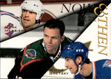 1996-97 Mark Messier Mike Gartner Wayne Gretzky Fleer Flair NOW & THEN #1 Rangers Coyotes Oilers Bruins