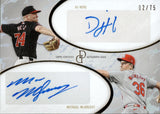 2025 DJ Herz Michael McGreevy Topps DYNAMIC DUALS AUTOGRAPH 2/75 AUTO #28F Washington Nationals St. Louis Cardinals