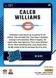 2024 Caleb Williams Panini Donruss Optic RATED ROOKIE PINK PRIZM RC #327 Chicago Bears