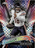 2024 Caleb Williams Topps Chrome FUTURE STARS X-FRACTOR ROOKIE RC #FS-1 Chicago Bears
