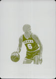 2018-19 Julius Erving Panini National Treasures ALL-DECADE SIGNATURES YELLOW PRINTING PLATE 1/1 ONE OF ONE #AD-JEV Philadelphia 76ers