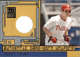 2001 Scott Rolen Topps Reserve GAME-WORN UNIFORM #TRR-SR Philadelphia Phillies
