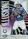 2023 Anthony Richardson Panini Contenders Optic OPTIC ILLUSION PRIZM ROOKIE RC #OI-14 Indianapolis Colts