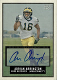 2009 Adrian Arrington Topps Magic ROOKIE AUTOGRAPH RC AUTO #141 Michigan Wolverines New Orleans Saints 2