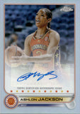 2022 Ashlon Jackson Topps Chrome McDonald's All-American AUTOGRAPH REFRACTOR AUTO #CA-AJ Duke Blue Devils