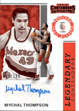 2019-20 Mychal Thompson Panini Contenders LEGENDARY CONTENDERS AUTOGRAPH 178/199 AUTO #LC-MTH Portland Trail Blazers