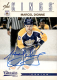 2012-13 Marcel Dionne Panini Classics Signatures AUTOGRAPH AUTO #11 Los Angeles Kings