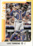 2025 Luis Torrens Topps Update VINTAGE STOCK 40/99 #US297 New York Mets