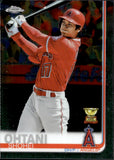2019 Shohei Ohtani Topps Chrome #1 Los Angeles Angels 16