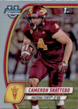 2024 Cameron Skattebo Bowman University Chrome 1st BOWMAN REFRACTOR #37 Arizona State Sun Devils