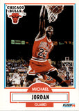 1990-91 Michael Jordan Fleer #26 Chicago Bulls 8