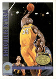 1990-00 Shaquille O'Neal Skybox NBA Hoops Decade DRAFT DAY DOMINANCE #4 Los Angeles Lakers
