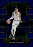 2023-24 Victor Wembanyama Panini Select CONCOURSE BLUE ROOKIE RC #87 San Antonio Spurs 2