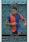 2024 Lamine Yamal Leaf Metal BLUE SHIMMER PROMO #27 FC BARCELONA