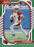 2022 Kyler Murray Panini Absolute GREEN SPECTRUM 21/25 #8 Arizona Cardinals