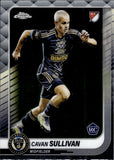 2025 Cavan Sullivan Topps Chrome MLS ROOKIE RC #6 Philadelphia Union 2