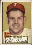 1952 Robin Roberts Topps BLACK BACK #59 Philadelphia Phillies BV $200