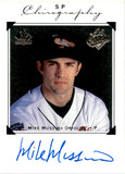 1998 Mike Mussina Upper Deck SP CHIROGRAPHY AUTOGRAPH AUTO #MM Baltimore Orioles