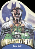 2025 Ra's Al Ghul Skybox Metal Universe Batman GOTHAM CITY METAL #GM-17
