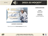 2022-23 Upper Deck SP Hockey, Blaster Box