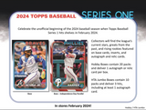 2024 Topps Series 1 Baseball Jumbo, Pack