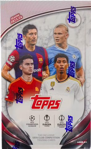 *PRESELL* 2023-24 Topps UEFA Club Competitions Hobby, Box *RELEASES 4/12*
