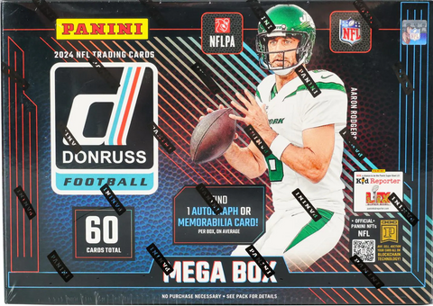 2024 Panini Donruss Football, Mega Box (Blue Scope)