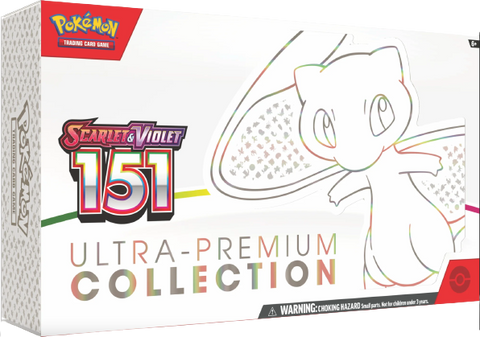 *PRESELL* Pokemon Scarlet & Violet 151, Ultra Premium Collection Box *RELEASES 10/6*