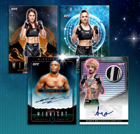 2024 Topps UFC Midnight Hobby, 12 Box Case *RELEASES 5/15*