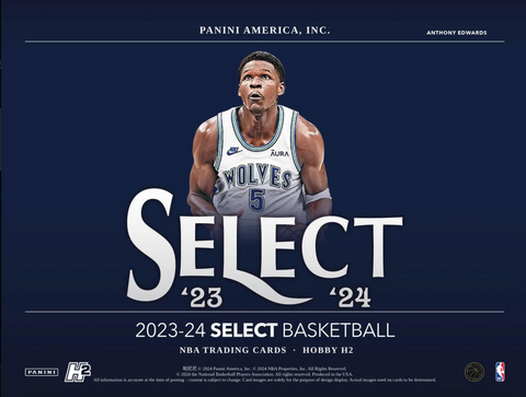 2023-24 Panini Select Basketball, H2 Box *RELEASES 5/22*