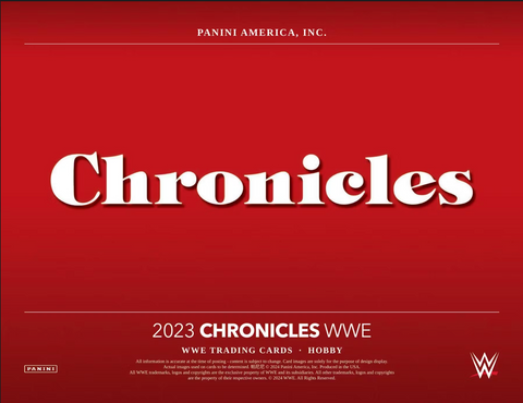 2023 Panini Chronicles WWE Hobby, Box *RELEASES 5/24*