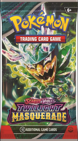 Pokemon Scarlet & Violet: Twilight Masquerade, Booster Pack *RELEASES 5/24*