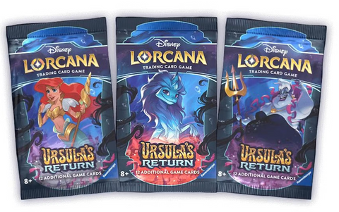 Disney Lorcana Ursula's Return,  Booster Pack *RELEASES 5/31*