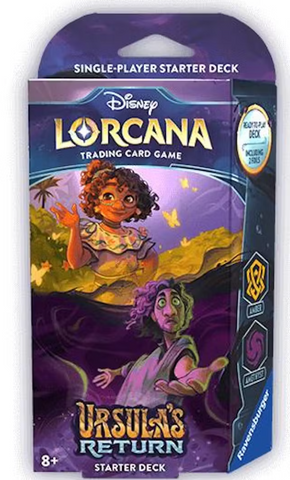 Disney Lorcana Ursula's Return, Starter Deck (Amber & Amethyst) *RELEASES 5/31*