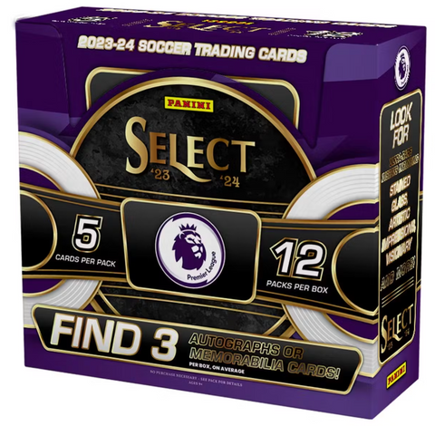 2023-24 Panini Select Premier League EPL Soccer, Hobby Box *RELEASES 7/10*